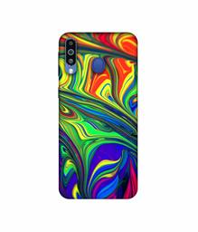 Amazon Brand - Solimo Designer Mash Painting 3D Printed Hard Back Case Mobile Cover for Samsung Galaxy M21