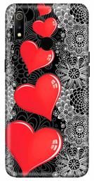 Amazon Brand - Solimo Designer Heart Design 3D Printed Hard Back Case Mobile Cover for Realme 3 / Realme 3i