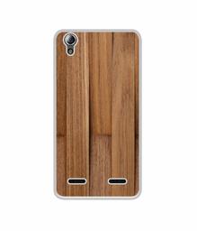 Amazon Brand - Solimo Designer Wooden Art UV Printed Soft Back Case Mobile Cover for Lenovo A6000