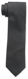 Franklin Tailored Men's Textured Solid Formal Tie, Black