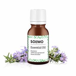 Amazon Brand - Solimo Rosemary Essential Oil, 100% Pure & Natural, 15 ml