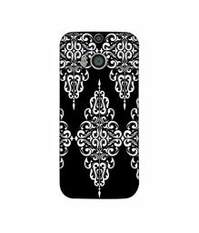 Amazon Brand - Solimo Designer Pattern Design 3D Printed Hard Back Case Mobile Cover for HTC One M8