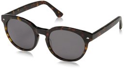 Obsidian Sunglasses Obsidian Frame 08 Retro Round Sunglasses for Women or Mens, Tortoise, 50 mm