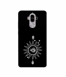 Amazon Brand - Solimo Designer Sun 3D Printed Hard Back Case Mobile Cover for Huawei Mate 9