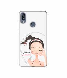 Amazon Brand - Solimo Designer Papa's Princess 3D Printed Hard Back Case Mobile Cover for Asus Zenfone Max (M2) ZB633KL