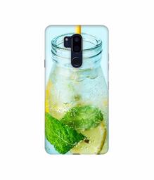 Amazon Brand - Solimo Designer Lemon Juice 3D Printed Hard Back Case Mobile Cover for LG G7 ThinQ