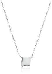 Collana con ciondolo in argento Sterling, 40,6 cm + 5,1 cm di estensione