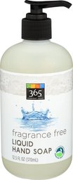 365 Everyday Value, Fragrance Free Liquid Hand Soap, 12.5 fl oz