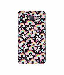 Amazon Brand - Solimo Designer Unicorn Texture 3D Printed Hard Back Case Mobile Cover for Samsung Galaxy A5