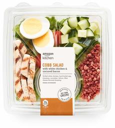 Amazon Kitchen, Cobb Salad with White Chicken & Uncured Bacon, 14.8 oz