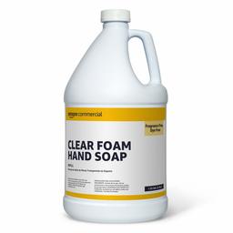 AmazonCommercial Clear Foam Hand Soap Refill, 2-1 Gal