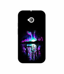 Amazon Brand - Solimo Designer Dark Scenery 3D Printed Hard Back Case Mobile Cover for Motorola Moto E 2nd Generation