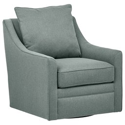 Amazon Brand – Stone & Beam Larkin Living Room Accent Swivel Chair, 30