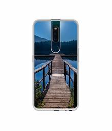 Amazon Brand - Solimo Designer Wooden Beach UV Printed Soft Back Case Mobile Cover for Oppo F11 Pro