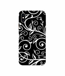 Amazon Brand - Solimo Designer Flower Patterns 3D Printed Hard Back Case Mobile Cover for Apple iPhone Xs Max