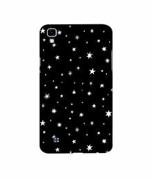 Amazon Brand - Solimo Designer Sperking Stars 3D Printed Hard Back Case Mobile Cover for LG X Power