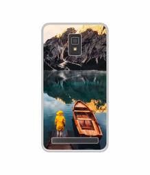 Amazon Brand - Solimo Designer Lake View UV Printed Soft Back Case Mobile Cover for Lenovo A6600