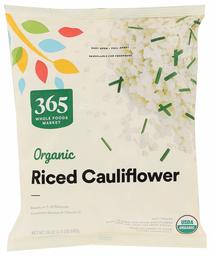 365 by Whole Foods Market, Frozen Organic Riced Cauliflower, 24 Ounce