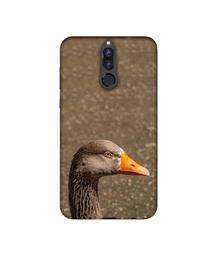 Amazon Brand - Solimo Designer Duck Face 3D Printed Hard Back Case Mobile Cover for Huawei Honor 9i