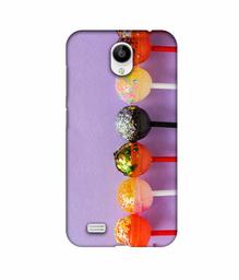 Amazon Brand - Solimo Designer Gilliter Lollipops 3D Printed Hard Back Case Mobile Cover for Vivo Y21L