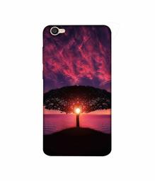 Amazon Brand - Solimo Designer Nature Digital Painting 3D Printed Hard Back Case Mobile Cover for Vivo V5