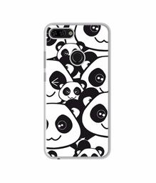 Amazon Brand - Solimo Designer Panda Texture UV Printed Soft Back Case Mobile Cover for Tecno Camon i Twin