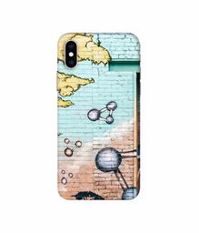 Amazon Brand - Solimo Designer Paintings 3D Printed Hard Back Case Mobile Cover for Apple iPhone Xs Max