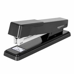 AmazonBasics Light Duty Metal Stapler, 20 Sheet Capacity - Black,3 pack (Renewed)