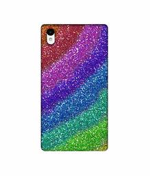 Amazon Brand - Solimo Designer Multicolor Sparkle 3D Printed Hard Back Case Mobile Cover for Sony Xperia Z2