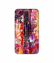 Amazon Brand - Solimo Designer Mashup of Multicolor 3D Printed Hard Back Case Mobile Cover for Huawei Honor 9i