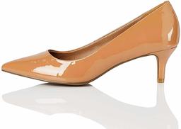 find. Women's Pumps Closed Toe Heels, Braun (Praline (Nude), 3.5 UK