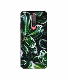 Amazon Brand - Solimo Designer Leaf Imperation 3D Printed Hard Back Case Mobile Cover for Poco X2 / Mi Redmi K30