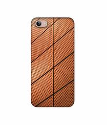 Amazon Brand - Solimo Designer Leather Texture 3D Printed Hard Back Case Mobile Cover for Vivo Y81i