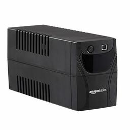 AmazonBasics Système d’alimentation sans coupure, 850 VA, 4 prises IEC, avec protection contre la surtension