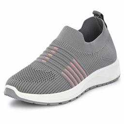 Flavia Women's Grey Running Shoes-4 UK (36 EU) (5 US) (FKT/SP017/GRY)