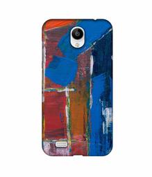 Amazon Brand - Solimo Designer Color Blog On Canvas 3D Printed Hard Back Case Mobile Cover for Vivo Y21L