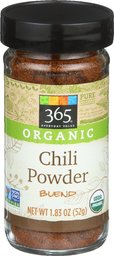 365 EVERYDAY VALUE Organic Chili Powder Blend, 52 GR