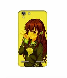 Amazon Brand - Solimo Designer DJ Girl Vector 3D Printed Hard Back Case Mobile Cover for Lenovo Vibe K5 Plus