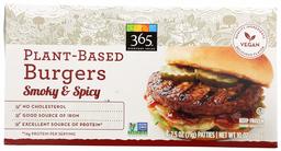 365 Everyday Value, Plant-Based Burger Smoky & Spicy, 10 oz