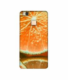 Amazon Brand - Solimo Designer Orange Slice 3D Printed Hard Back Case Mobile Cover for Huawei P9 lite