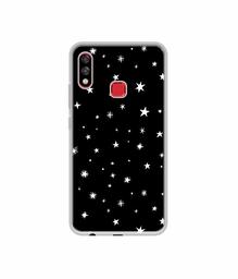 Amazon Brand - Solimo Designer Sperking Stars UV Printed Soft Back Case Mobile Cover for Infinix Hot 7 pro