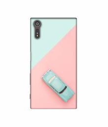 Amazon Brand - Solimo Designer Toy Car 3D Printed Hard Back Case Mobile Cover for Sony Xperia XZ Dual