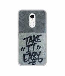 Amazon Brand - Solimo Designer Take It Easy UV Printed Soft Back Case Mobile Cover for Spice V801