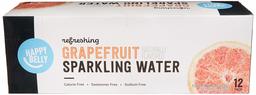 Amazon Brand - Happy Belly Grapefruit Sparkling Water, 12ct