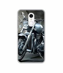 Amazon Brand - Solimo Designer Motorcycle UV Printed Soft Back Case Mobile Cover for Spice V801