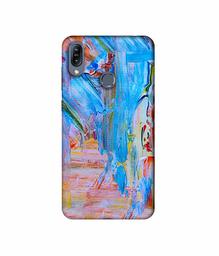 Amazon Brand - Solimo Designer Light Multicolor Canvas 3D Printed Hard Back Case Mobile Cover for Asus Zenfone Max (M2) ZB633KL