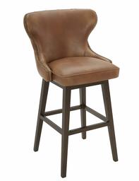 Amazon Brand – Stone & Beam Louise Memory Swivel Barstool, 42.1