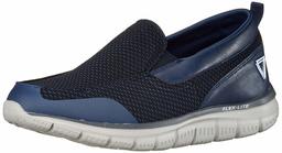 Klepe Men's Navy Flyknit with Memory Foam Running Shoes-10 UK (44 EU) (11 US) (BX027/NVY)