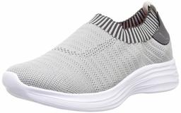 LEONE Men's Light Grey Running Shoes-7 UK (41 EU) (L613LIGHT GREY7)