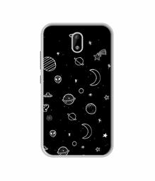 Amazon Brand - Solimo Designer Solar System UV Printed Soft Back Case Mobile Cover for Itel A23